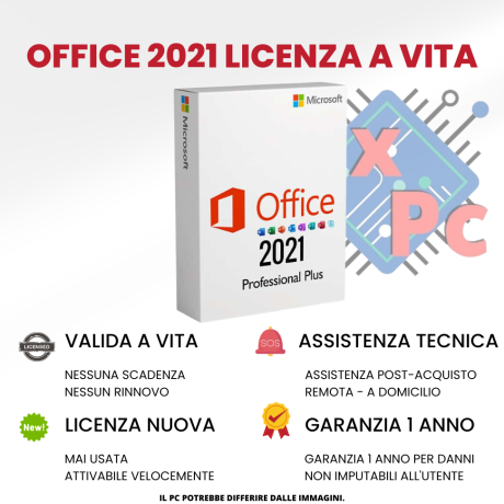 LICENZA OFFICE 2021 PROFESSIONAL